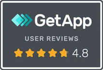 GetApp: rated 4.8 out of 5